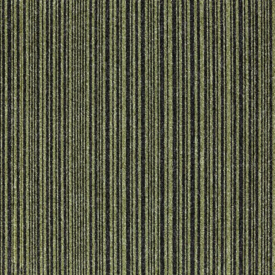 Wykładzina dywanowa w płytkach Go To (Burmatex) kolor 21911-green-stripe