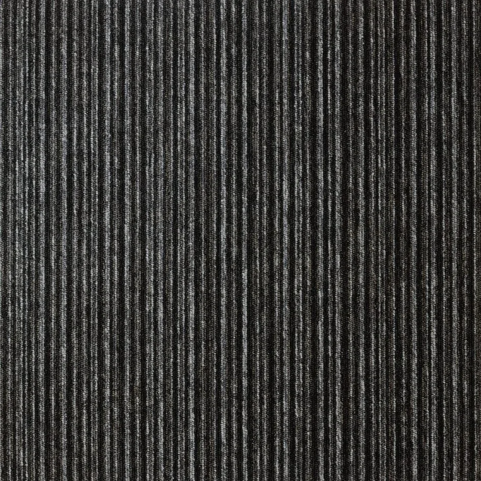Wykładzina dywanowa w płytkach Tivoli (Burmatex) kolor 20707-tenerife-black